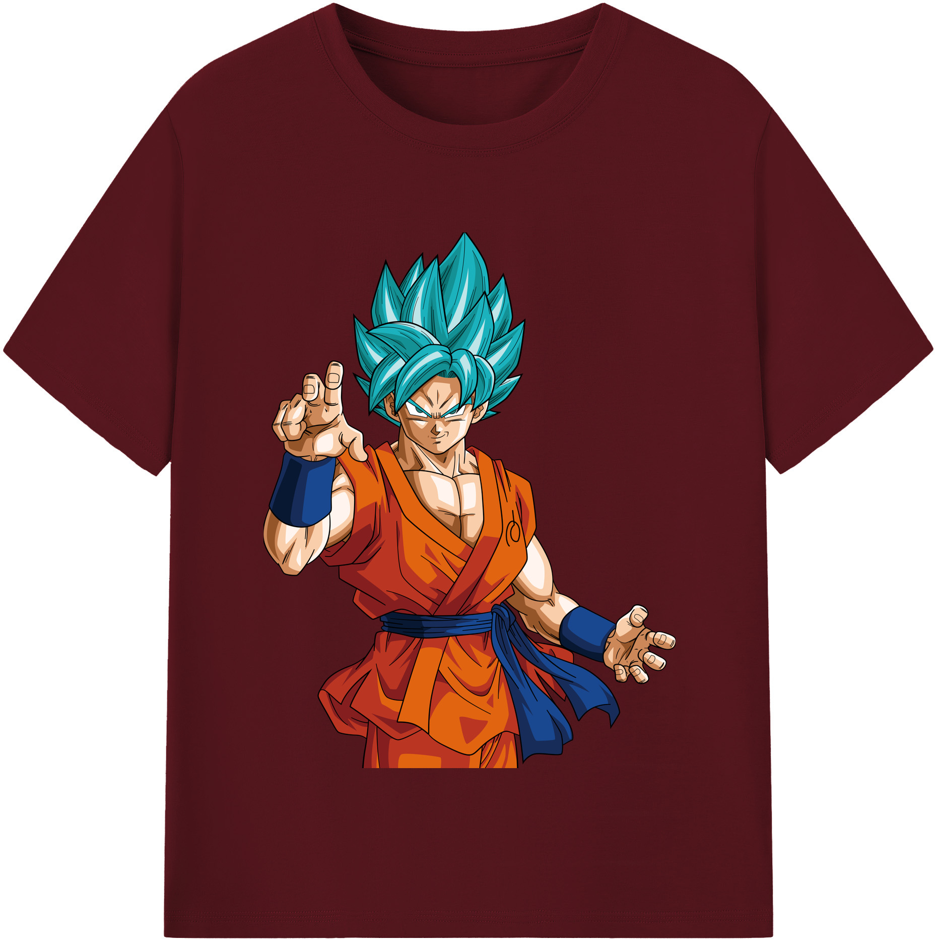 （画像用） ドラゴンボール 孫悟空（そん ごくう）Son Goku カカロット DRAGON BALL Kakarotto 綿100％半袖Tシャツ（フロントプリント）